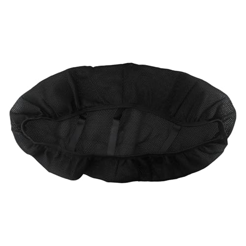 Funda de asiento transpirable para motocicleta con malla protectora fresca 3D 5