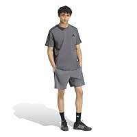adidas Herren Essentials 3-Stripes Chelsea Lite Woven Shorts, Grey Five/Black, L – Ansicht 6