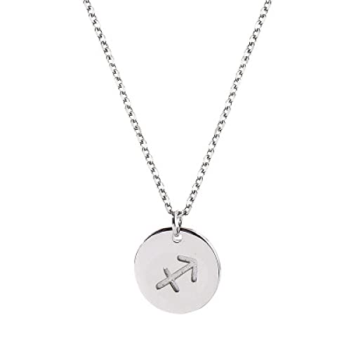 Collier de Zodiaque en argent S925 avec médaille constellation - 7