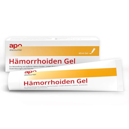 Hämorrhoiden Gel von apodiscounter 40 ml Hämorrhoiden Gel von apodiscounter 40 ml