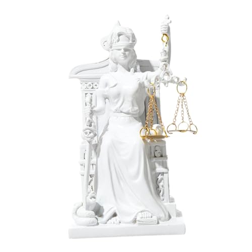 Statue de Dame Justice figurine d'ange décoration de table pour salon moderne