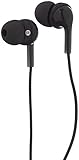 AmazonBasics In-ear Headphones with Mic - Black