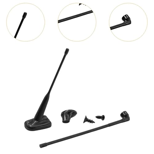 Menolana RC Truck Simulation Roof Antenna 1/14 Scale Replacement Decorative Accessory Heavy Duty RC Car Antenna Parts