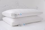 Dami Hotel Collection 100% White Duck Down Sleeping Pillow,800 Filling Power,1 Piece,Cozy Super Soft