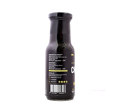 Image of Borngrit Chefsway Dark Soy Sauce - 100% Natural, No Artificial Colors, Rich Flavor Cooking Sauce (220g)