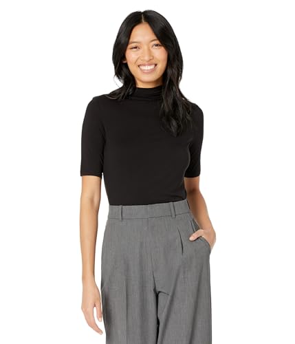 Image of Vince Womens Easy Elbow SLV Funnel Nk