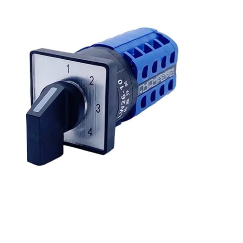 Interrupteur à came rotatif 10A LW26-10/4 à 4 sections pour commutation multicanal - 2