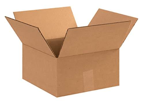 Image of Secure Seal - 50 Pack of 12x12x6 inch Corrugated Cardboard Packing Shipping Mailing Moving Carton Boxes Cube