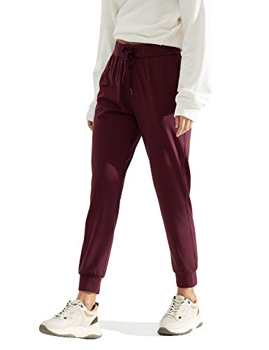 Image of AJISAI Women's Joggers Pants Drawstring Running Sweatpants with Pockets Lounge Wear