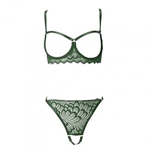 JRFT Sexy lingerie sexy kanten kruis, lingerie, babydoll, ondergoed, beha, pantyset, erotische prikkelende beha, sexy perspectief, doorzichtige negligé, nachtkleding