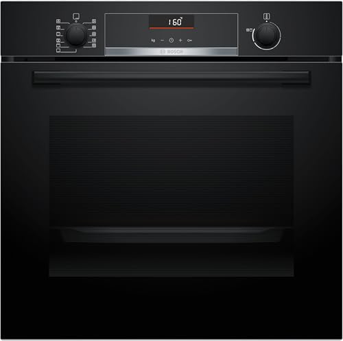 Bosch - Horno, Serie 6, Función AirFry, Recetas Pre-programadas, negro, HBG536EB4