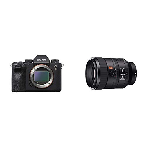 Image of Sony a9 II Mirrorless Camera: 24.2MP Full Frame Interchangeable Lens With SEL100F28GM 100mm f2.8 Medium-telephoto Fixed Prime Lens, Black