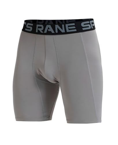 Shorts de Compression Ultra-Fins pour Hommes Collants de Course à Pied sous-vêtements de Sport Haute Performance Couche de Base en élasthanne Gris XL