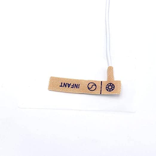 Compatible con sensor Masimo Spo2 2328 LNCS INF Infantil 1 m, conector de 9 pines, paquete de 12