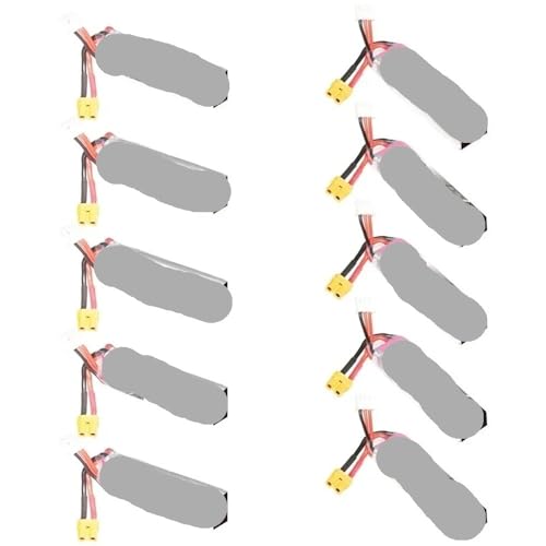 ���`�E���C�I���o�b�e���[�[�d�� XT30 7.6V 2S 7.6V 450mAh 80C 160C FPV �h���[���ɓK��(10Pcs)