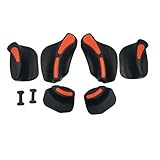 Ele-Charger Unicycle Leg Protect Pads for Begode Leaperkim Sherman-S Patton INMOTION DIY Cushion Pads (Black-orange suit)