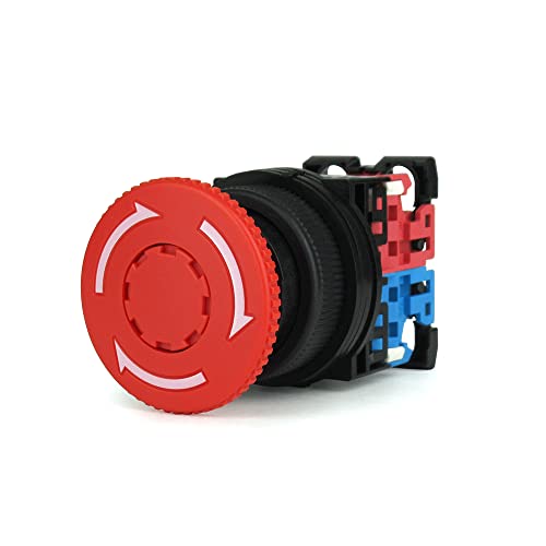 富士電機機器制御 押しボタン プッシュロック大形 赤 AR30V5R-11R