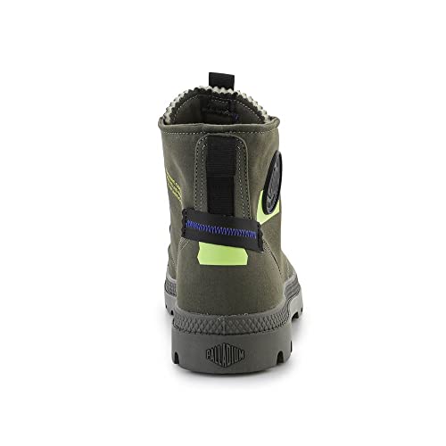 PALLADIUM - Pampa HI Recraft - 77220309M - Color: Olive - Size: 4.54