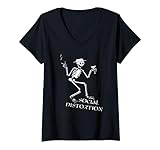 social distortion deutsch leichtes, klassisch geschnittenes T-Shirt, doppelt genähte Ärmel und Saumabschluss