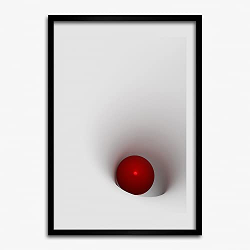Tableau photo affiche avec cadre en bois moderne 50x70 cm Tulup