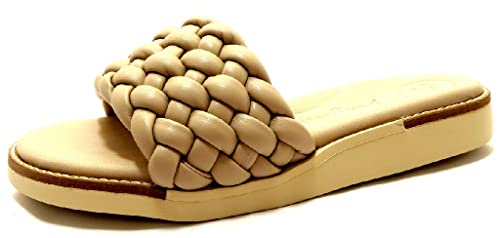 Paul Green Sandalette 7916-001, gelocht/geflochten, Beige, Damen EU...