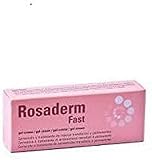 ROSADERM FAST GEL CREMA ANTIRROJECES 30 ML La piel sensible cuperósica es frágil y fácilmente vulnerable reaccionando de forma excesiva frente a determinados factores externos (la radiación solar, el frío, las variaciones bruscas de temperatura, la poluciòn) y otros factores como el estrés emocional, las comidas picantes, el alcohol y el ejercicio físico. Esta reacción se manifiesta como la aparición de rojeces en la cara, especialmente en las mejillas. Las rojeces faciales pueden ser transitorias o permanentes. Debido a la fragilidad capilar se produce una dilatación de los pequeños vasos sanguíneos, que se hacen muy visibles en mejillas, aletas de la nariz, escote y cuello (telangictasias). Si no se tratan debidamente y no se evitan los factores agravantes pueden llegar a cronificarse. Rosaderm Fast es un gel-crema facial hipoalergénico y refrescante de excelente tolerancia y óptima textura con una acción rápida frente a las rojeces transitorias y permanentes (cuperosis). INDICACIONES Rosaderm Fast está especialmente formulado con activos que ayudan a tratar, proteger y corregir, de forma inmediata, los cutis más sensibles y delicados. Ejerce un aumento de la resistencia de los capilares sanguíneos al mismo tiempo que favorece la descongestión facial y corrige la rojez cutánea. Calma, protege, corrige e hidrata las pieles más sensibles favoreciendo un alivio inmediato de las rojeces transitorias y/o permanentes (cuperosis). Contribuye un tratamiento de choque debido a su profunda y rápida acción calmante y correctora del enrojecimiento facial y del sofoco o rubor en el momento que se presenten. UTILIZACIÓN En las rojeces transitorias o intermitentes aplicar el gel-crema inmediatamente antes o después del rubor facial. En las rojeces permanentes aplicarlo diariamente, mañana y noche. La aplicación debe realizarse sobre la piel limpia mediante suave masaje hasta su total absorción.