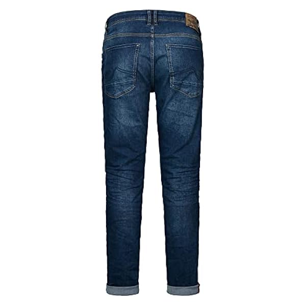 Petrol Industries Män Denim Tapered Byxor för Män