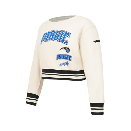 Image of Pro Standard Big Girls NBA Retro Classics Fleece Crewneck Sweatshirt