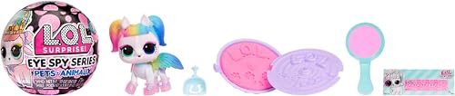 L.O.L. Surprise! Eye Spy Series Pets - inclui 1 boneca, com funções de mudança de cor, embalagem cega, coleção 8 bonecas