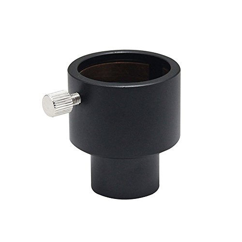 Eyepiece Adapter Metal 0.965Inch to 1.25Inch Astronomy Monocular Telescope Eyepiece Adapter 24.5mm to 31.7mm Adapter