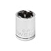 Powerbuilt 1/4 Inch Drive x 14 MM 6 Point Shallow Socket - 641896