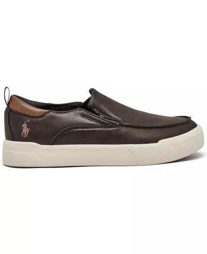 Lista de Ferrioni Niños comprados en linea. 34 Polo Ralph Lauren Filip - Zapato náutico para niños (café Chocolate/Bronceado), Chocolate, Moreno, 15 MX Niño