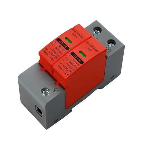 SPD 2P protector contra sobretensiones doméstico de bajo voltaje CC 600V bicolor 3
