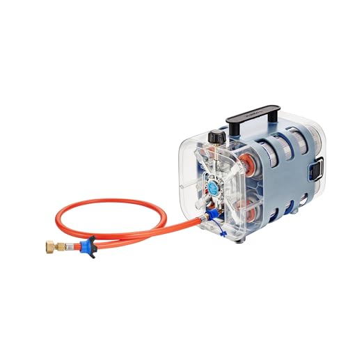 Cadac - Quad Power Pak - Alimentation en gaz légère et Portable - Libération Rapide - INCL. Sac de Transport - Camping - 8 Heures d'essence - Les...