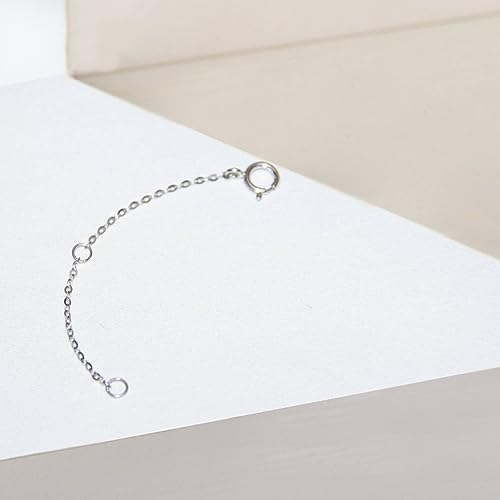 14K Solid Gold Chain Extender - 2" 3" 4" Necklace & Bracelet Adjustable Extension Chain3