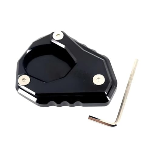 Plaque béquille moto de précision pour ZX25R ZX4R ZX4RR | Extension haut de gamme noire