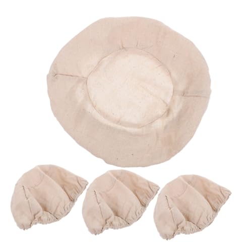 Opiniones y reviews de Cuenco para masas para comprar online. 40 TOPPERFUN 4 Fundas De Tela Para Cestas De Fermentación Cubiertas Para Pan De Masa Madre Fundas De Lino Para Cestas Funda Para Cuenco De Fermentación De Pan Funda De Tela Para...
