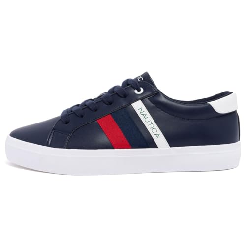 Image of Nautica Men's Casual Shoe, Classic Lace-Up Low Top Loafer, Fashion Sneaker - in Medium & Wide Width Sizes