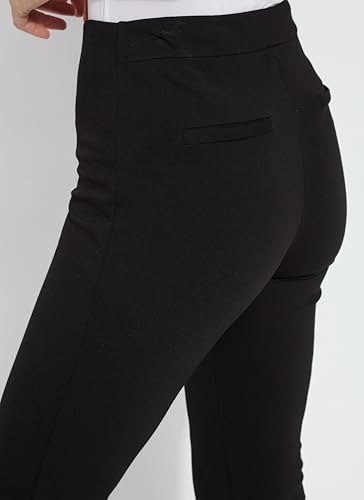 Lyssé Lizzette Bow Detail Crop Flare Denim Pants for Women2