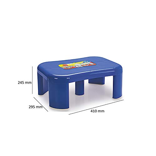 Image of Cello Endura Tuff Plastic Seat Stool, Jumbo, Blue