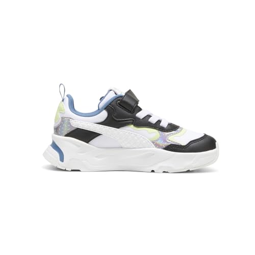 PUMA Toddler Boys Trolls X Trinity 2 Ac+ Slip On Sneakers Shoes Casual - Black, White - Size 1.5 M3