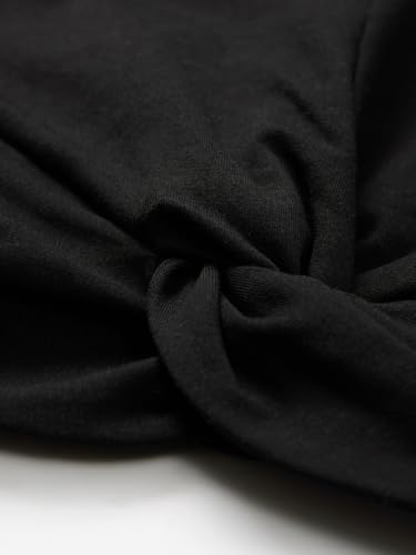 Image of The Souled Store Solids: Ink Black Women and Girls Sleeveless Round Neck Cotton Blend Slim Fit Cropped Tops