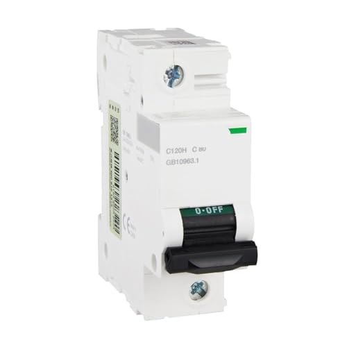 Disjoncteur C120H 1P 80A évite les surcharges sur rail DIN
