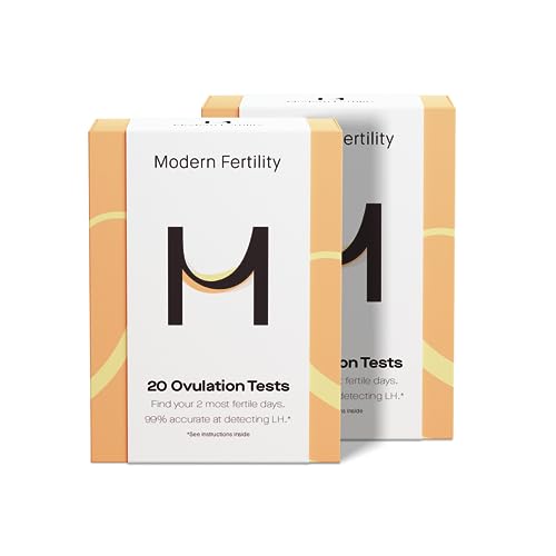 Modern Fertility Ovulation Test | Reliable at-Home Test Helps You Identify Fertile Days Predict Ovulation and Get in Sync with Your Cycle| 40 Test Strips