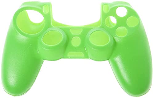 TCOS TECH PS4 Controller Silicone Cover Protective Silicone Cover Case Sleeve Anti-Slip Cover for Playstation 4 PS4 Controller (Green)