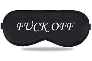 Sleep Better with Our Plush Fuck Off Eye Mask