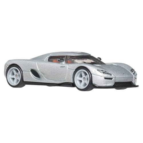 Image of Hot Wheels Koenigsegg CC850 Boulevard Vehicle, 1 Premium 1:64 Scale Sports Car, Full Metal Body Construction & Real Riders Tires, Toy for Collectors & Car Enthusiasts