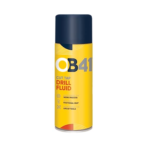 OB41 Cut Tap Drill Fluid - Extends the life of cutting and drilling equipment - Accelerates the work process - Low viscosity product, offering excellent penetrative qualities - 400ml