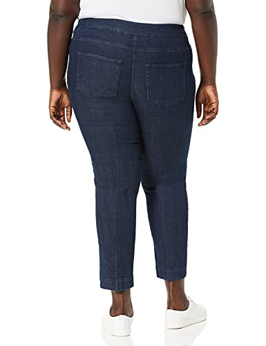 SLIM-SATION Women's Wide Band Ankle Pant Pull-on Pant with Tummy Control2