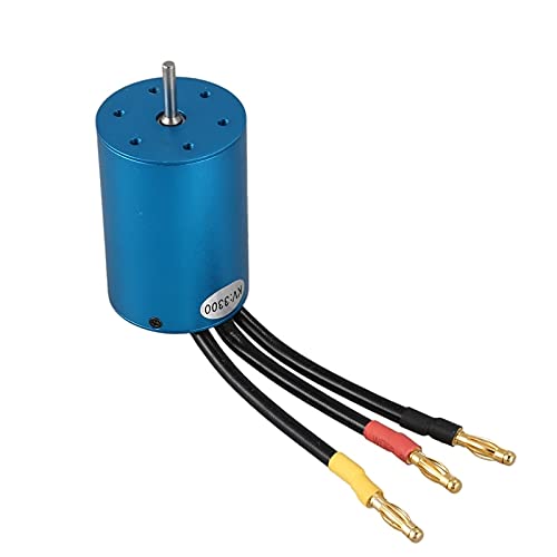 3300KV 540 Bezszczotkowe części silnika do RC Wltoys Model samochodu 1/18 A959 A979 A969 Części gąsienic (kolor: niebieski)